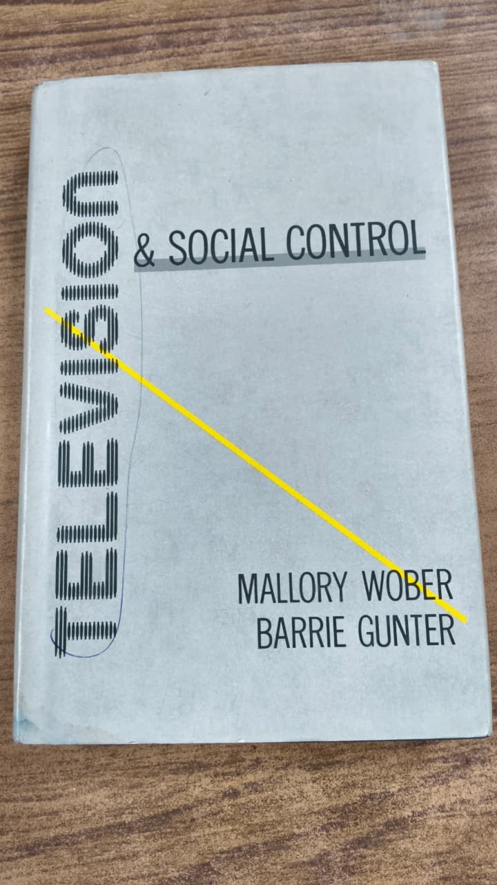 Television And Social Control